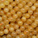 Mala Necklace Golden Rutilated Quartz 6.5mm