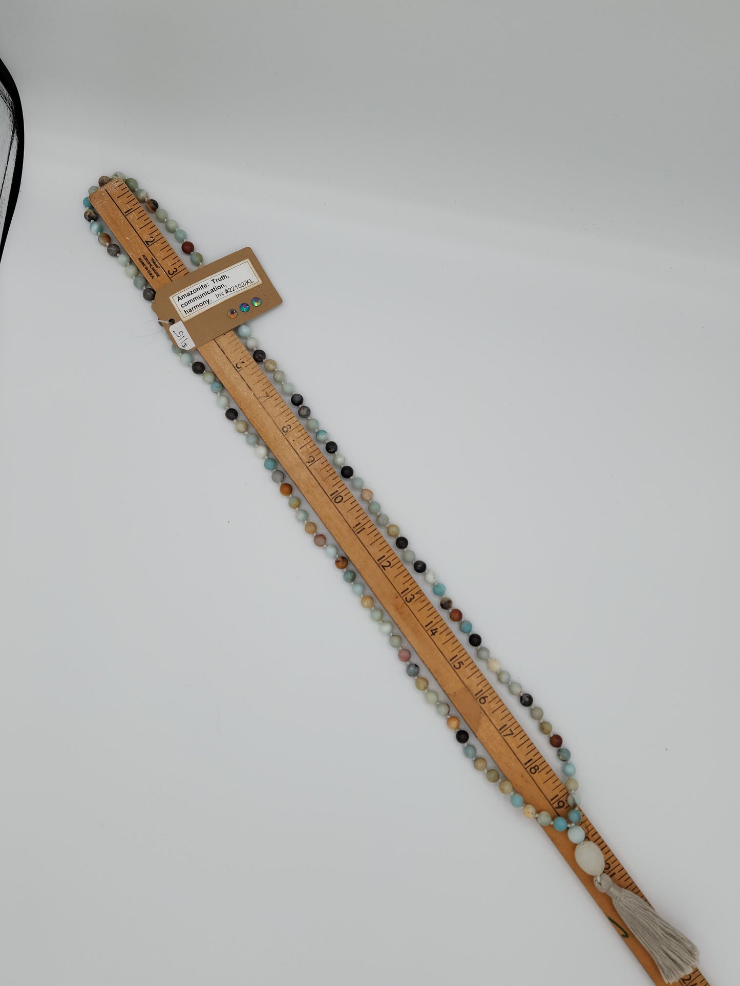 Mala Necklace (Amazonite) 8mm