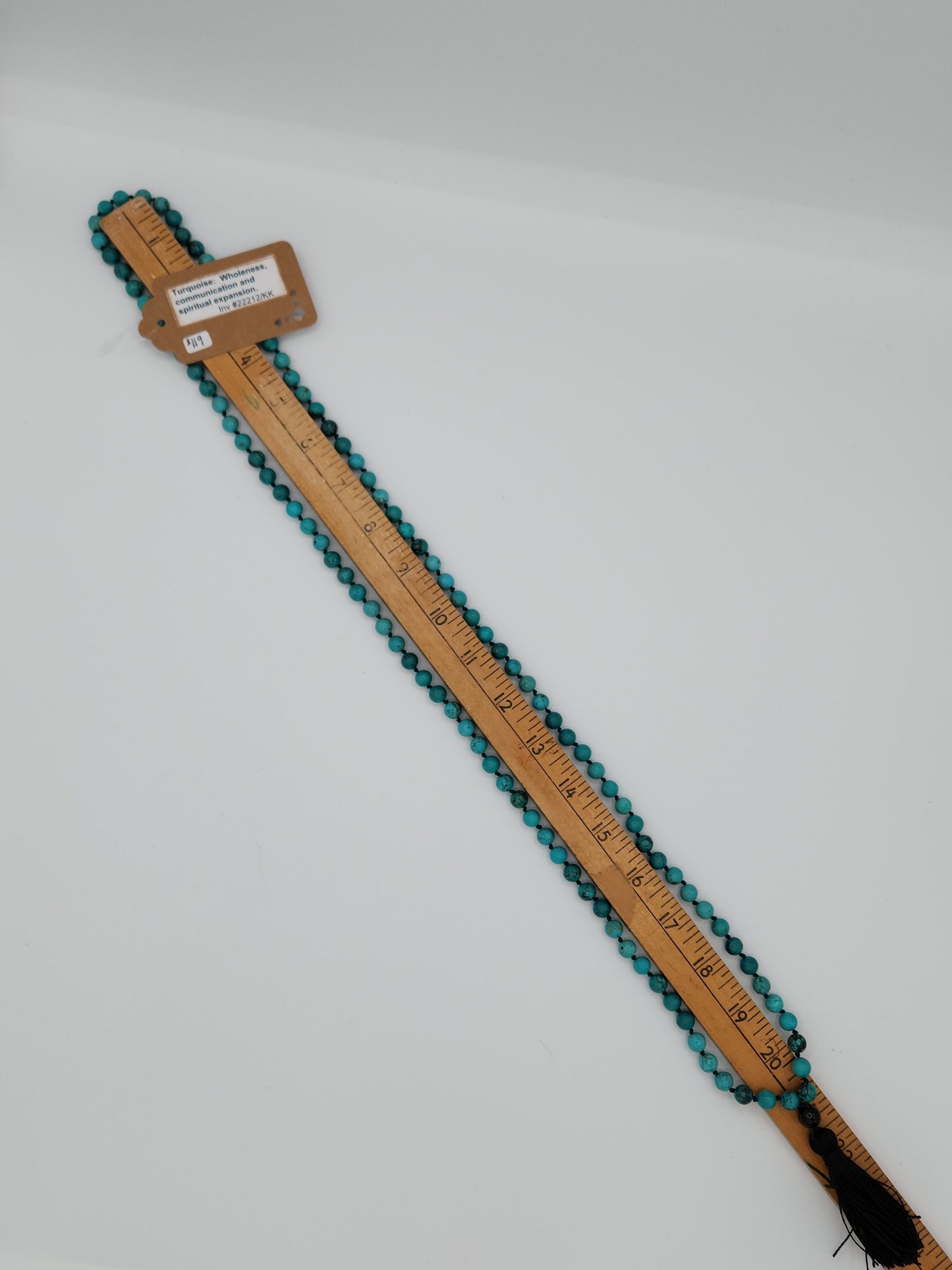 Mala Necklace Turquoise 8mm