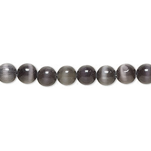 Mala Necklace Cat's Eye 8mm