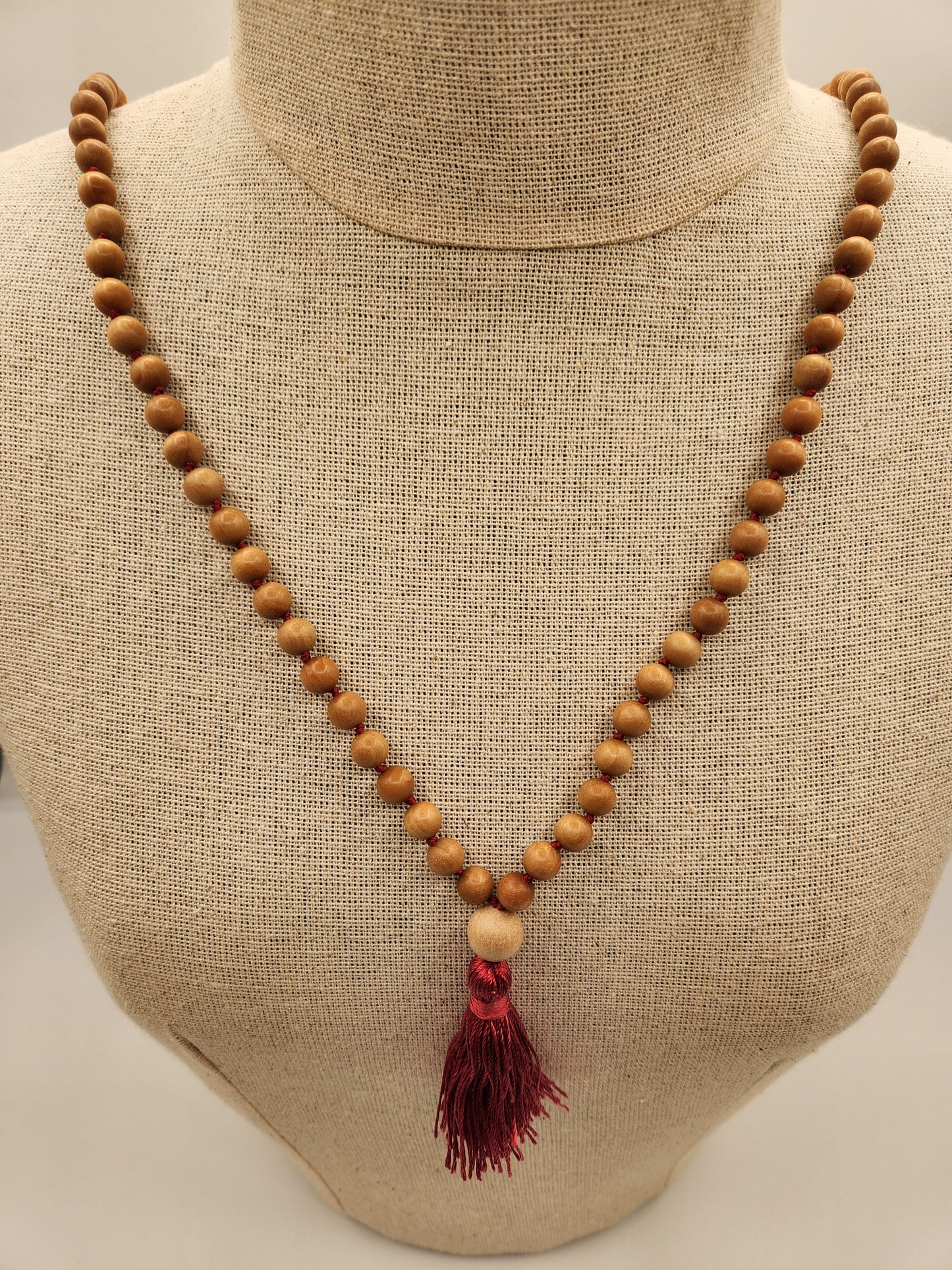 Mala Necklace Kadamba Wood