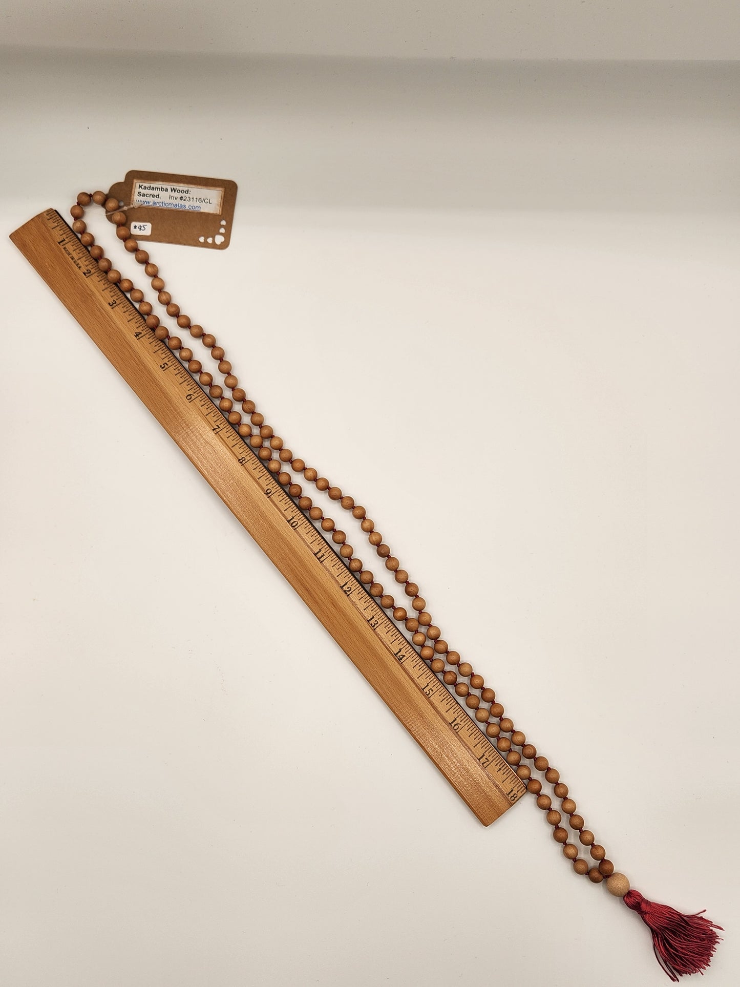 Mala Necklace Kadamba Wood