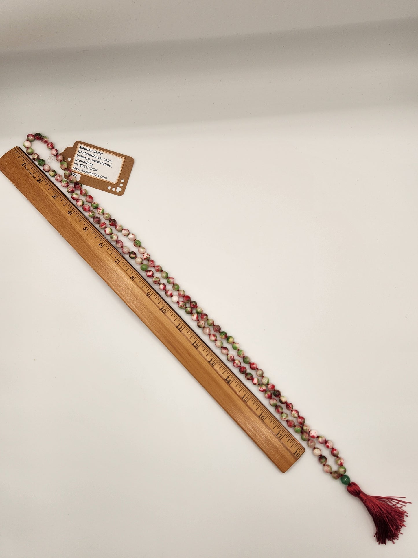 Mala Necklace Mashan Jade