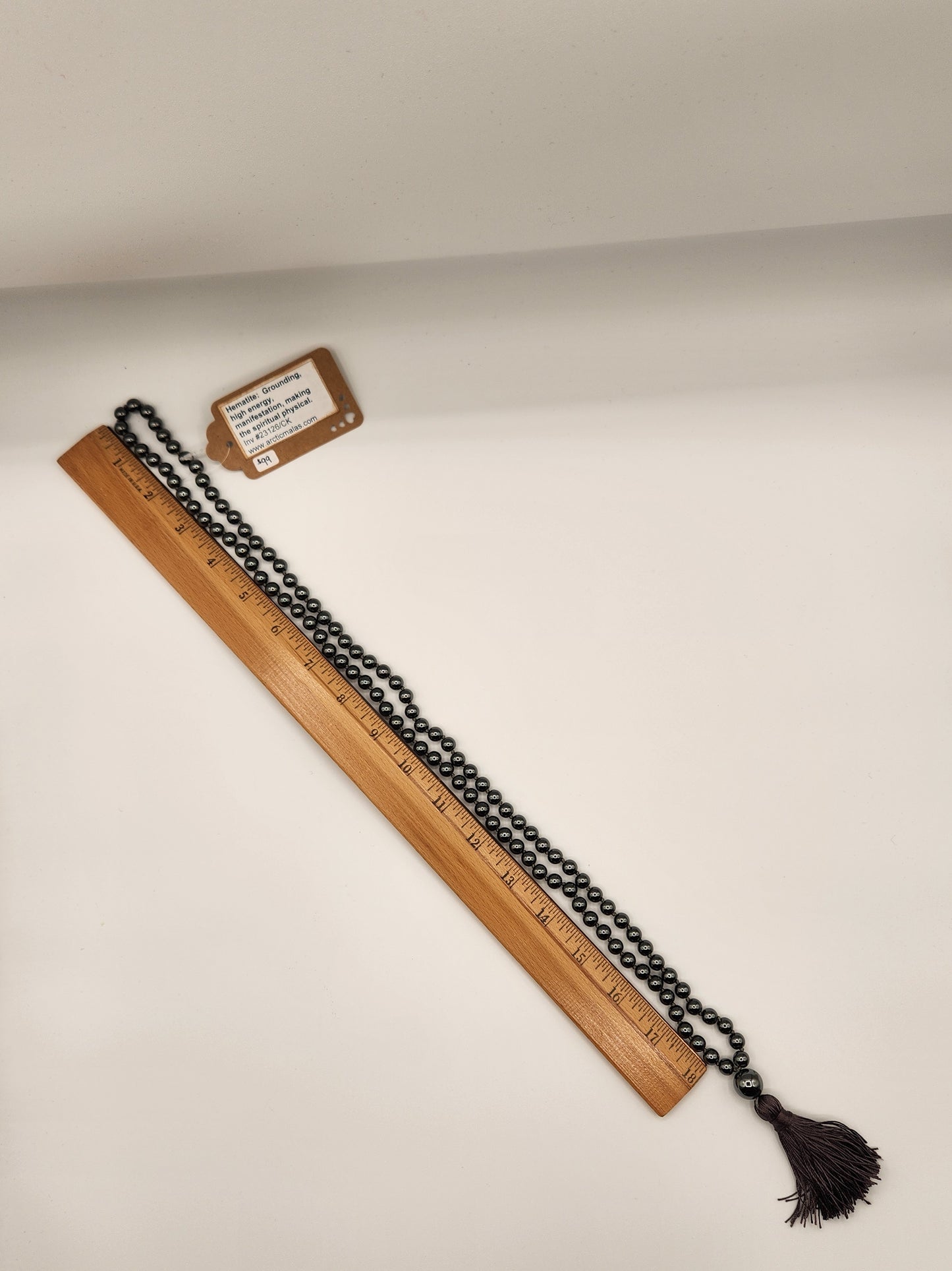 Mala Necklace Hematite