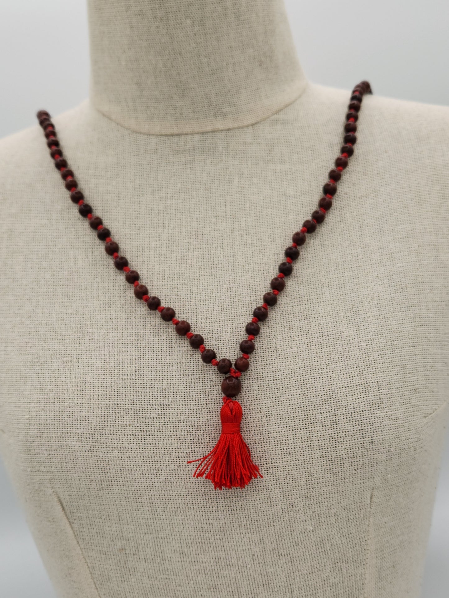 Mala Necklace Rosewood 8mm